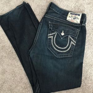 Men’s True Religion straight seat jean